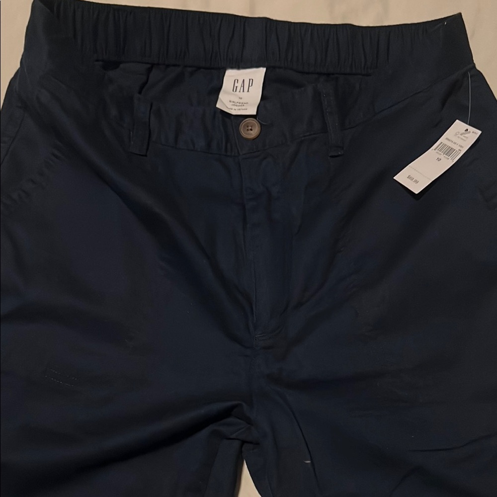 GAP Girlfriend Jogger Blue Pants